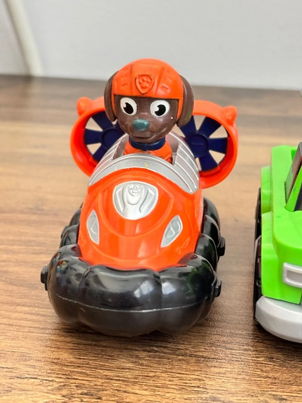 Paw Patrol Rescue Racers Vehicles Rocky Zuma Chase Figures Toy Cars LOT Set of 4